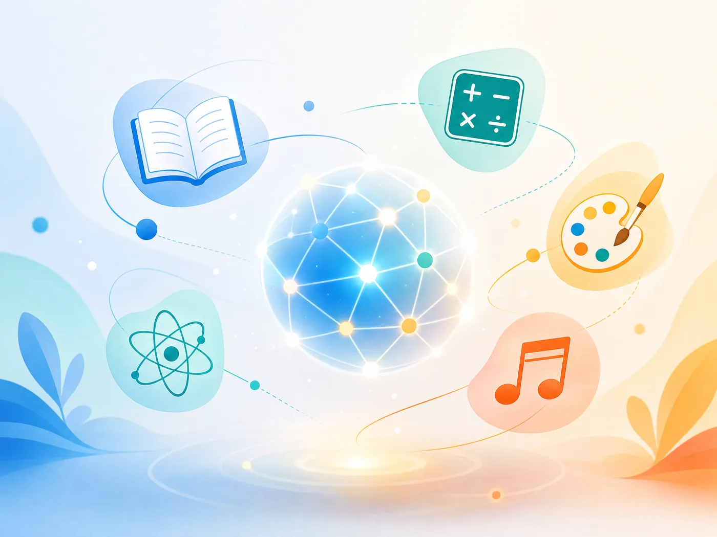 Alpha1 AI learning companion illustration