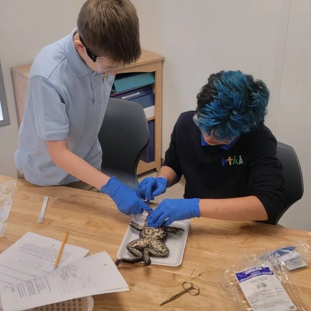 PTAA Colorado Springs students in hands-on science